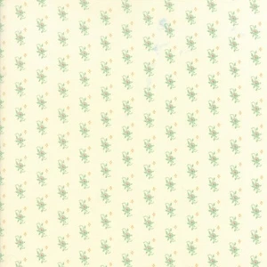Hazel & Plum By Fig Tree & Co. For Moda - Cream/Green Floral Stripe  #20293-27 - Picture 1 of 1