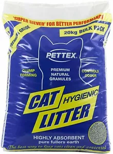More details for pettex premium clumping cat litter - 20kg