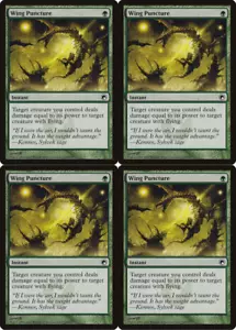 MTG 2009 FORATURA ALARE - ISTANTANEA - CARTA MAGICA x4 copie - Foto 1 di 2