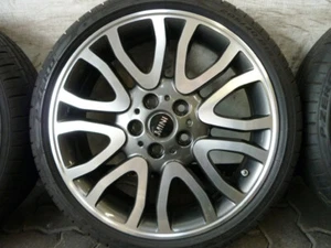 ALUFELGEN ORIGINAL MINI F55 F56 F57 VANITY SPOKE 504 SOMMERREIFEN 205/40 R18 7mm - Bild 1 von 9