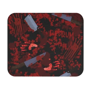 Blood Splatter Mauspad | Horror Schreibtisch Zubehör, Gaming Geschenk - Bild 1 von 5