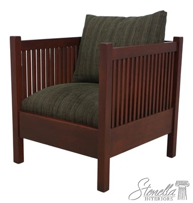 69819: Silla STICKLEY Mission Style Cherry Cube Foto 1 de 4