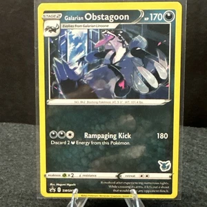 Pokémon TCG Galarian Obstagoon Battle Academy 2022 SWSH193 Regular Promo - Picture 1 of 2