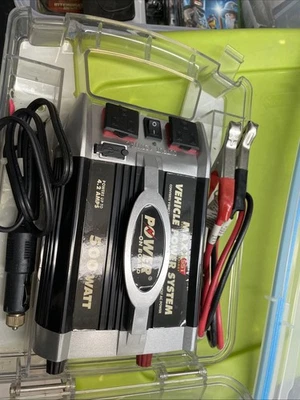 Sistema de energía para vehículos MAXX SST a bordo inversor de energía 500 vatios Foto 1 de 4