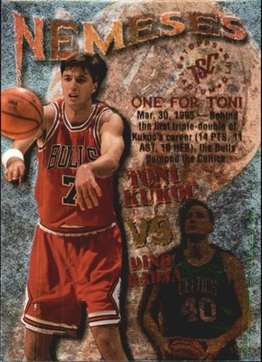 Stadium Club Nemeses 1995-96 #N9 Toni Kukoc/Dino Radja - BSK Foto 1 de 2