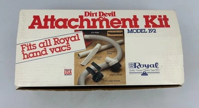 Kit de accesorios de aspiradora DIRT DEVIL #192 - Se adapta a todas las aspiradoras de mano Royal + cinturón y bolsas Foto 1 de 4