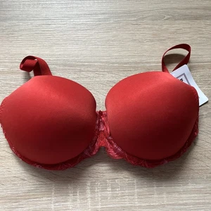 Barbara BH Gr. 75 D Rot Neu mit Etikett - Bild 1 von 10