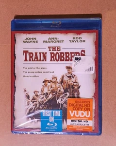 THE TRAIN ROBBERS Blu-ray 1973/2015 Brand New John Wayne Ann Margaret Rod Taylor - Picture 1 of 2