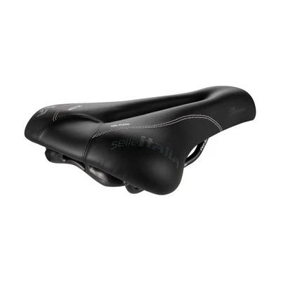 Italia Donna MTB and Road Bike Saddle  for Women Black - Image 1 of 2