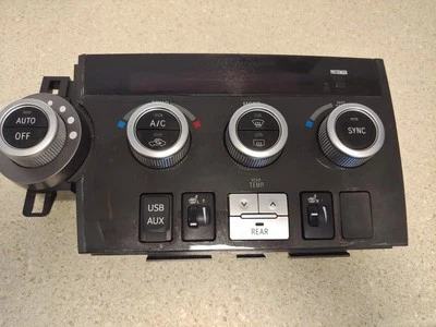 Toyota Sequoia 2010-2022 OEM HVAC calefacción y panel de control de aire acondicionado delantero 84010-0CD20 Foto 1 de 4