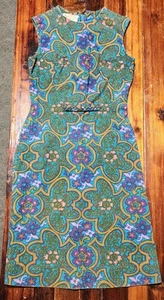 Vestido vintage Peck and Peck 5th Ave New York etiqueta SIN TALLA - Imagen 1 de 8