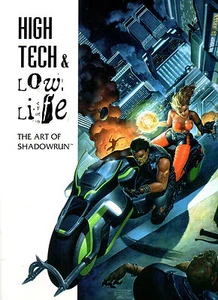 HIGH TECH & LOW LIFE - THE ART OF SHADORUN - ARTBOOK - (SC) - Mängelexe. - Picture 1 of 2