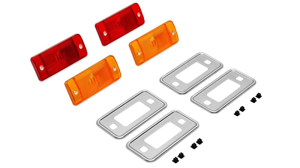 Kit de lentes marcadores laterales Ford Bronco 1970-1977 tempranos                               Foto 1 de 1