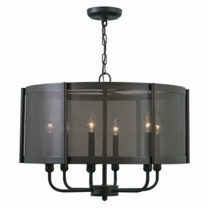 World Imports Xena Collection 6-Light Euro Indoor Chandelier (WI896329)  - Picture 1 of 1