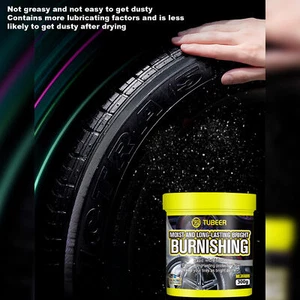 Car Tire Maintenance Paste Tire Shine Wax Polishing Tires Cleaning Coating Paste - Picture 1 of 12