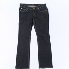 DKNY Jeans Straight Women's 9R Blue Cotton Blend Low Rise Medium Wash