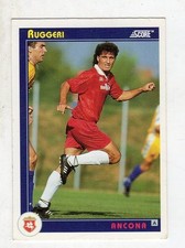 card figure - FOOTBALLERS CARD SCORE 1993 - No. 24 ANCONA RUGGERI