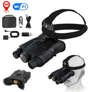 8X Zoom Kopfhalterung Nachtsichtbrille Infrarot Digital Fernglas für Jagd - Bild 1 von 34