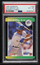 1989 Donruss Baseball's Best Box Set Ken Griffey Jr #192 PSA 6 Rookie RC HOF