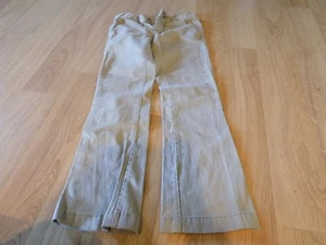 Girl's Size 7 Slim Old Navy Tan Khaki School Uniform Pants Adjust Waist EUC - Picture 1 of 5