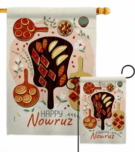 Nowruz Süßigkeiten Schale Garten Flagge Feier Deko Geschenk Hof Haus Banner - Bild 1 von 17