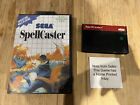 Spellcaster - SEGA Master System SMS Home Printed Inlay Cart Tested And Working