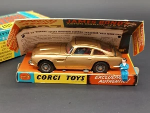 Toys CORGI Nr 261 - James Bond Aston Martin D B 5 - Bild 1 von 17