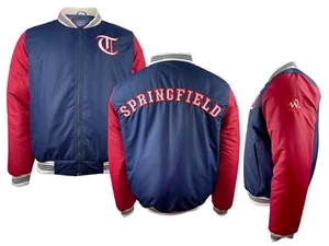 Chaqueta bombardero con cremallera completa para hombre con logotipo y parche bordador - Imagen 1 de 24