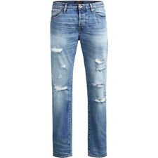 JACK & JONES Herren Jeans Mike Page Bl 700 Comfort Fit Blue Denim Baumwolle