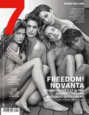 7 Magazine 2023 TATJANA PATITZ Stephanie Seymour CINDY CRAWFORD Naomi Campbell