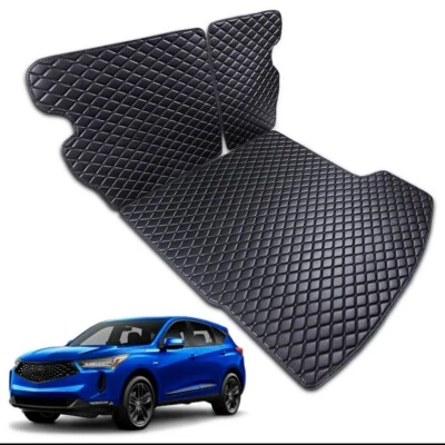 7DEEKEI for 2019-2023 Acura RDX Trunk Mat and Rear Backrest Mat Cargo Liners All - Image 1 of 4