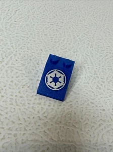 Lego Imperial Logo blau Star Wars Slope 33 3x2 Aufkleber Set 7667 Minifigur Ausrüstung - Bild 1 von 5