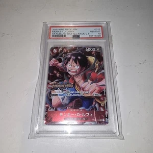 PSA 10 Monkey D. Luffy ST01-012 Standard Battle Pack V5 Japanese ONE PIECE TCG - Bild 1 von 3