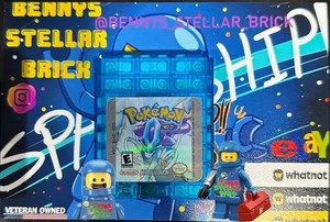 Lego GameBoy 72046 Upgrade Pokemon Crystal Holographic Game Cart Upgrade Kit! - Picture 1 of 1