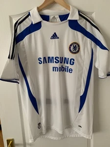 Original Adidas Chelsea Away Shirt 2006-07 XL Pizarro - Picture 1 of 8