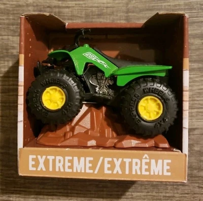 Turbo Ruedas ATV, Metal Fundido a Diectación y Plástico Extremo 4 Ruedas Deportes Verde Nuevo Foto 1 de 4