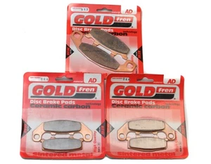 Brake Pads Front & Rear For Kawasaki GPX 400 R (ZX 400 F1) 1987 - Picture 1 of 3
