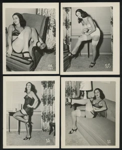 LQQK 4 vintage 1940s original SWELL RISQUE LINGERIE PIN-UP GIRL NEXT DOOR #29 - Picture 1 of 1