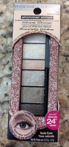 Physicians Formula Shimmer Strip Eyeshadow Nude Eyes 0.12 oz - Picture 1 of 10