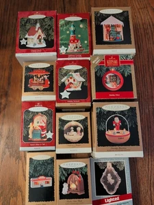 12 Ornamenti Hallmark Illuminati 2 Hanno Suono Super Dolce! - Foto 1 di 13