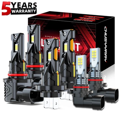 Combo de 6 faros antiniebla LED para Suzuki Grand Vitara 06-13 BRILLANTES Foto 1 de 4