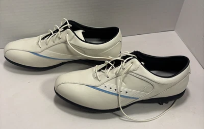 Zapatos de golf CALLAWAY Diamond para mujer talla 8,5 negro crema picos suaves W459-52 Foto 1 de 4