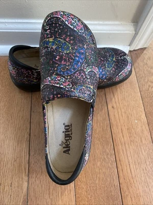 Zapatos cómodos Alegria sin cordones KEL-508 cachemira multicolor Eu38 talla 8/8,5 Foto 1 de 4