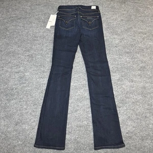 BOTA DE BEBÉ HUDSON BETH JEANS LAVADOS DENIM OSCURO TALLA 26 NUEVA CON ETIQUETAS NUEVA - Imagen 1 de 12