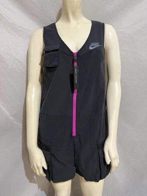 Nike Mujer Ropa Deportiva Icon Clash Mameluco Negro Talla S CJ2291-010 NUEVO CON ETIQUETAS Foto 1 de 3