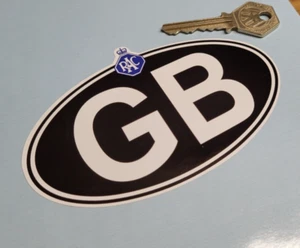 Autocollant plaque d'identité voiture classique RAC GB style ancien 5" British Royal Automobile Club - Photo 1/1