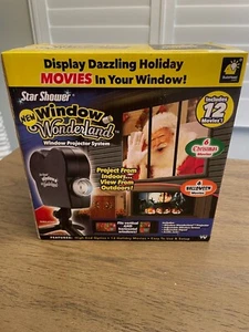 Star Shower Window Wonderland Projector New in Box Sealed - Picture 1 of 5