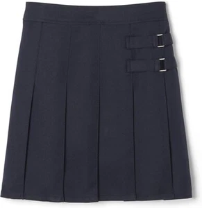 FRENCH TOAST 2 Pack Big Girls Uniform Two-Tab Pleated Scooter w/ Shorts Size 12 - Picture 1 of 5