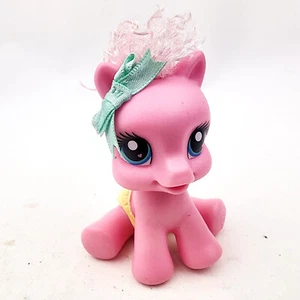 My Little Pony Baby Newborn Cuties MLP Pinkie Pie In Yellow Diaper 3” 2008 - Picture 1 of 7