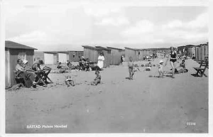 BASTAD SWEDEN MALENS HAVSBAD BEACH PHOTO PRINT POSTCARD - Picture 1 of 2